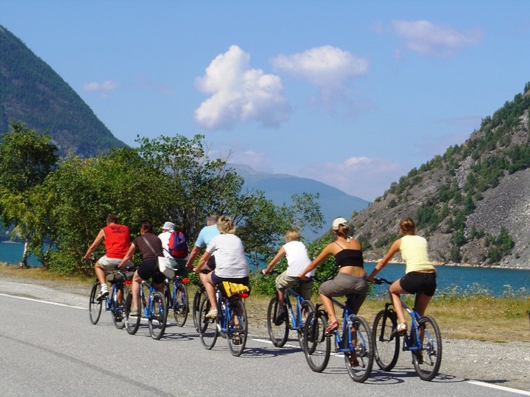 Radurlaub in Norwegen